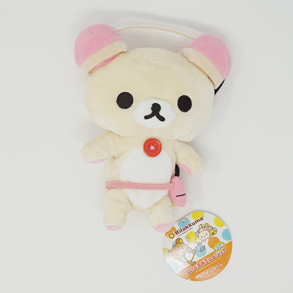 2006 Korilakkuma with Headphones and Purse Plush Prize Toy