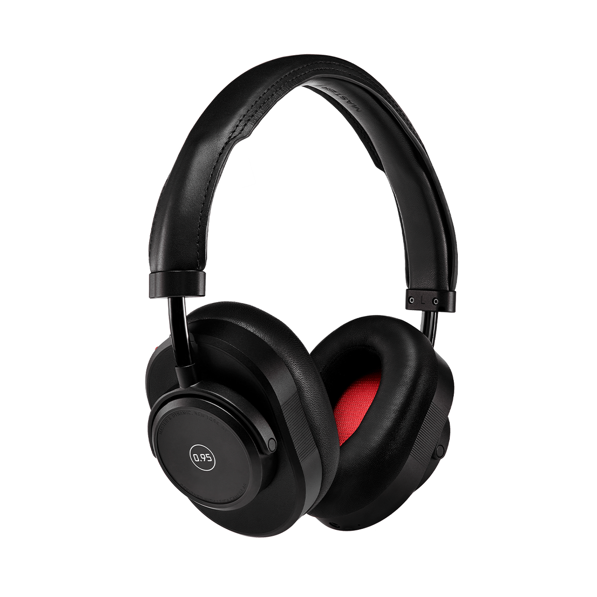MW65 Black and Red Headphones for Leica 0.95 | Master & Dynamic