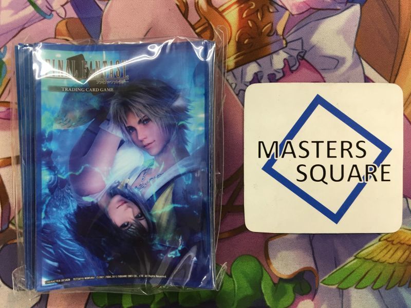 FFTCG 特製スリーブ FINAL FANTASYX ティーダ ユウナ[FFTCG_supply