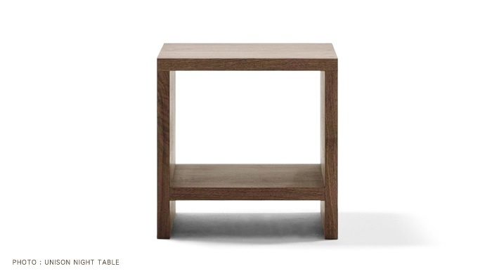 UNISON NIGHT TABLE(高さ45cm)の通販 / マスターウォール