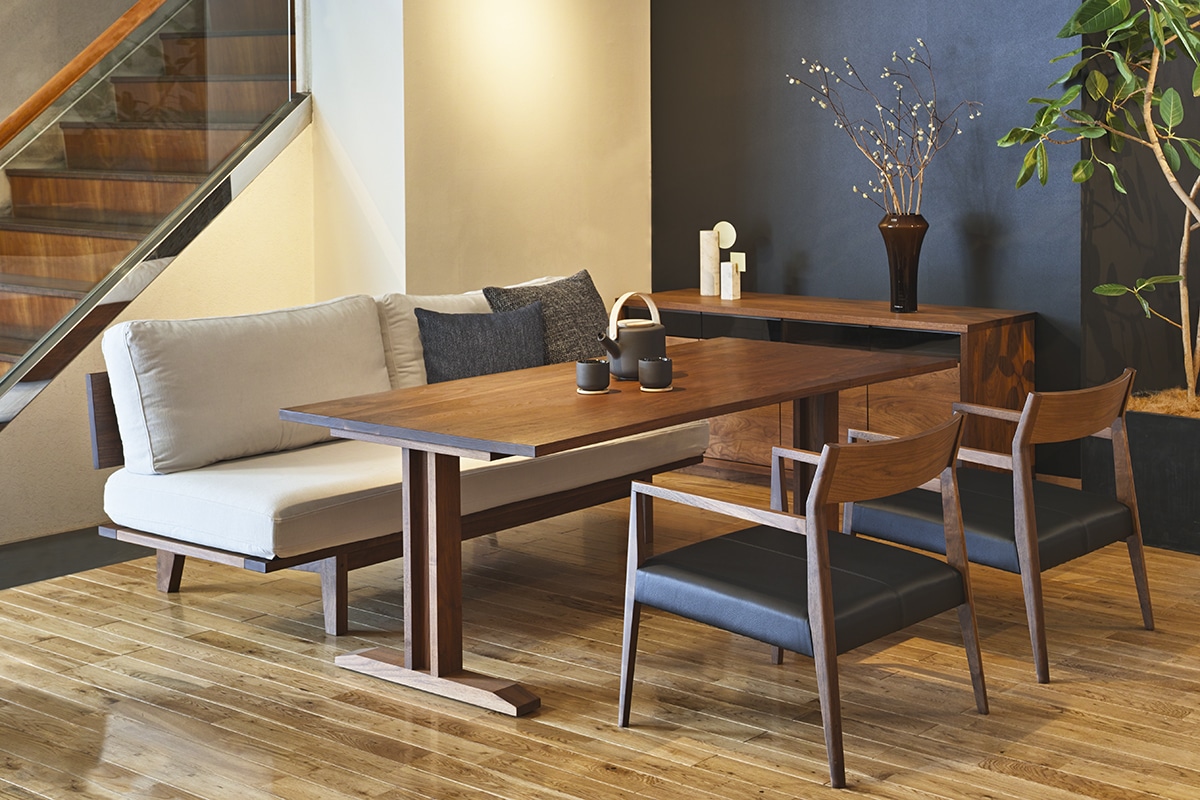 RITZ LOW DINING TABLE(幅140cm × 奥行80cm)の通販 / マスターウォール