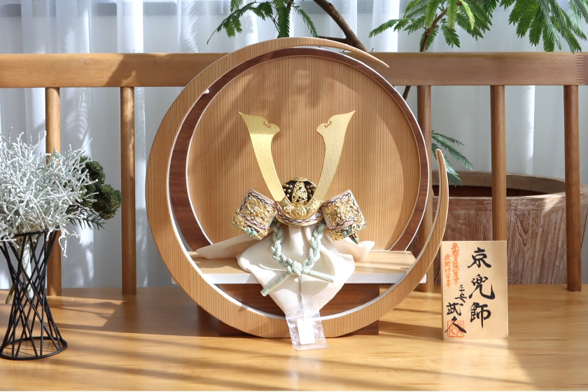 まこちゃんさん専用】久月 桃小町 五月人形（飾り台は別で出品中