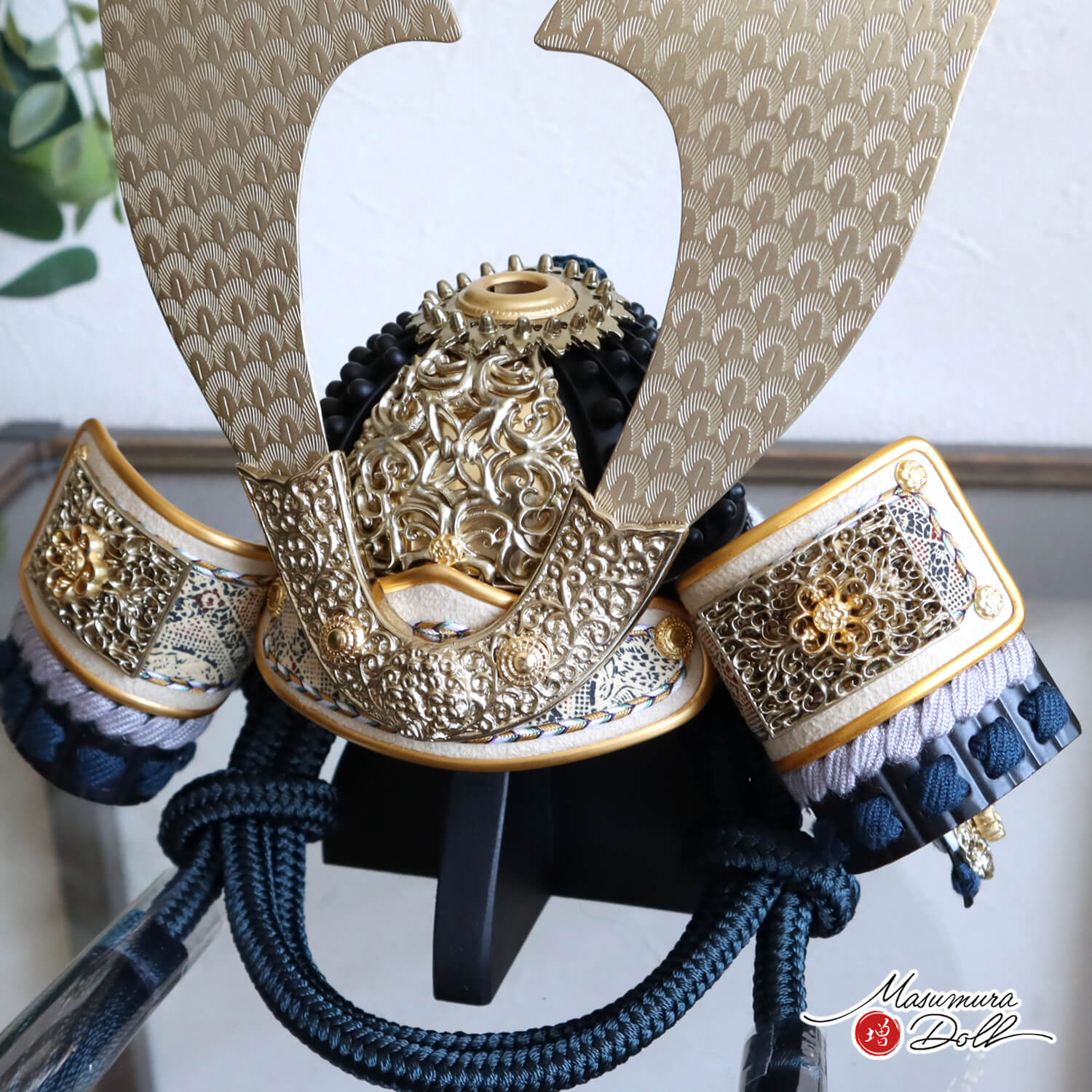 新作 伝統工芸士 平安 晴峰作 7号 シャンパンゴールド 唐草クローバー