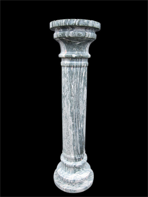 天然大理石 スリムポール 台座 コラム 飾り台