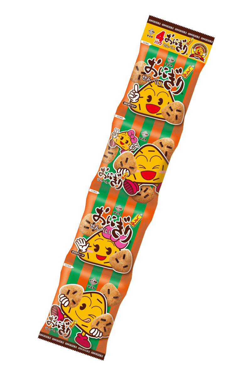 4連おにぎりせんべい｜株式会社マスヤ