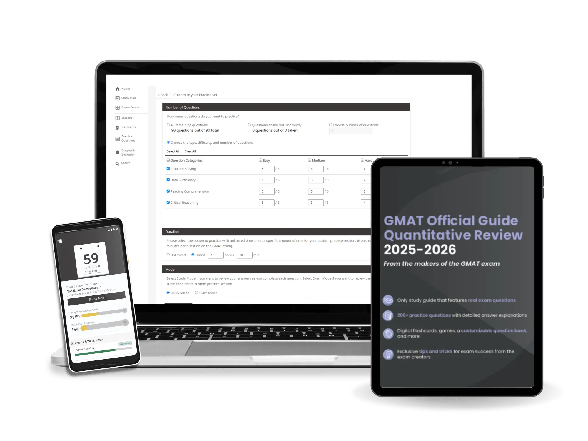 GMAT Official Guide 2025-2026: eBook & Online Question Bank | mba.com