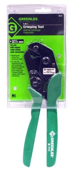 Greenlee K111 Crimp Tool 8-1 AWG