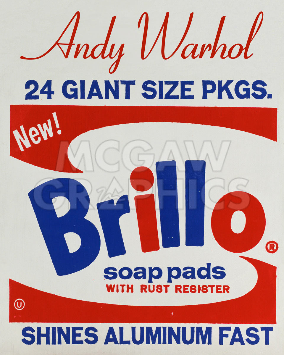 Brillo Box (detail), 1964 | McGaw Graphics
