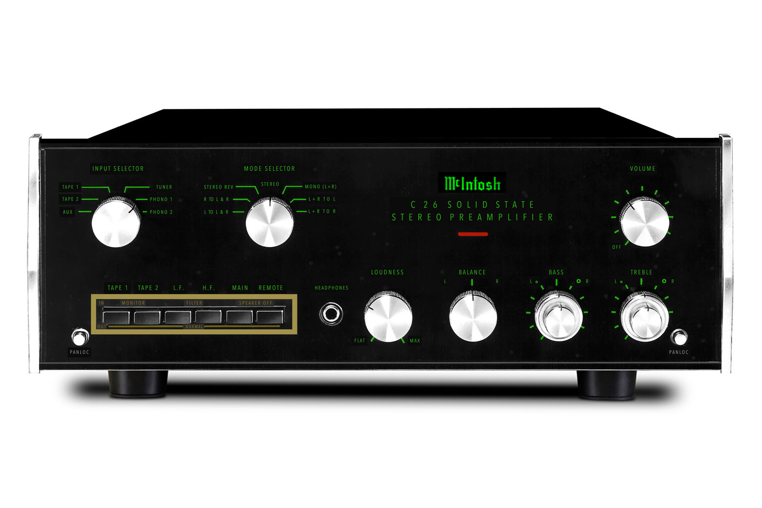 McIntosh C26 2-Channel Solid State Preamplifier