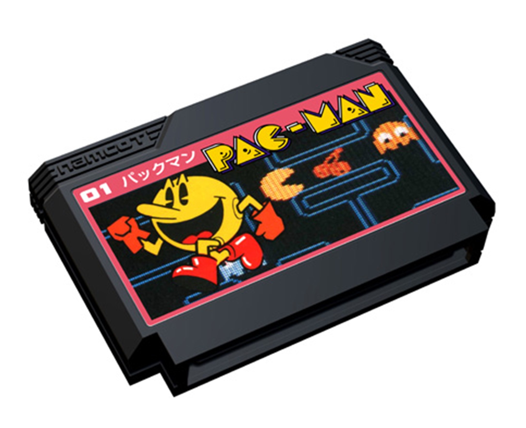 パックマンのファミカセ型モバイルバッテリー登場、ナムコクラシック