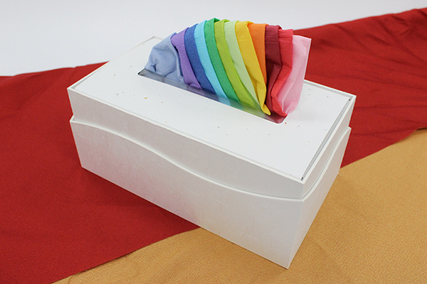 大昭和紙工産業、ギネス世界記録の公式認定を記念して「新十二単