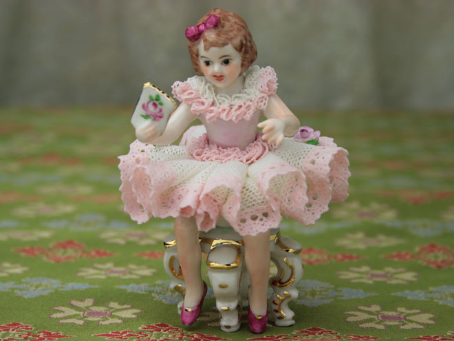 50%Off アイリッシュドレスデン 人形 レースドール ジュリア