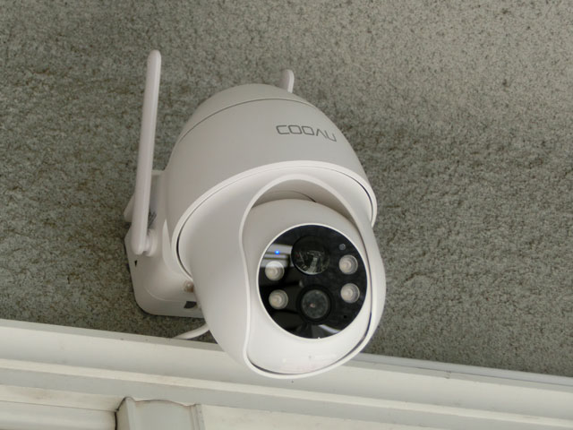 ソーラーバッテリー式防犯カメラ(AR-W606)を設置してみた