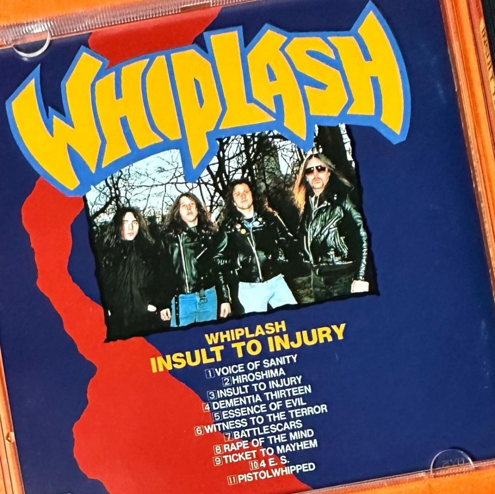 Whiplash - Insult to Injury CD Photo | Metal Kingdom
