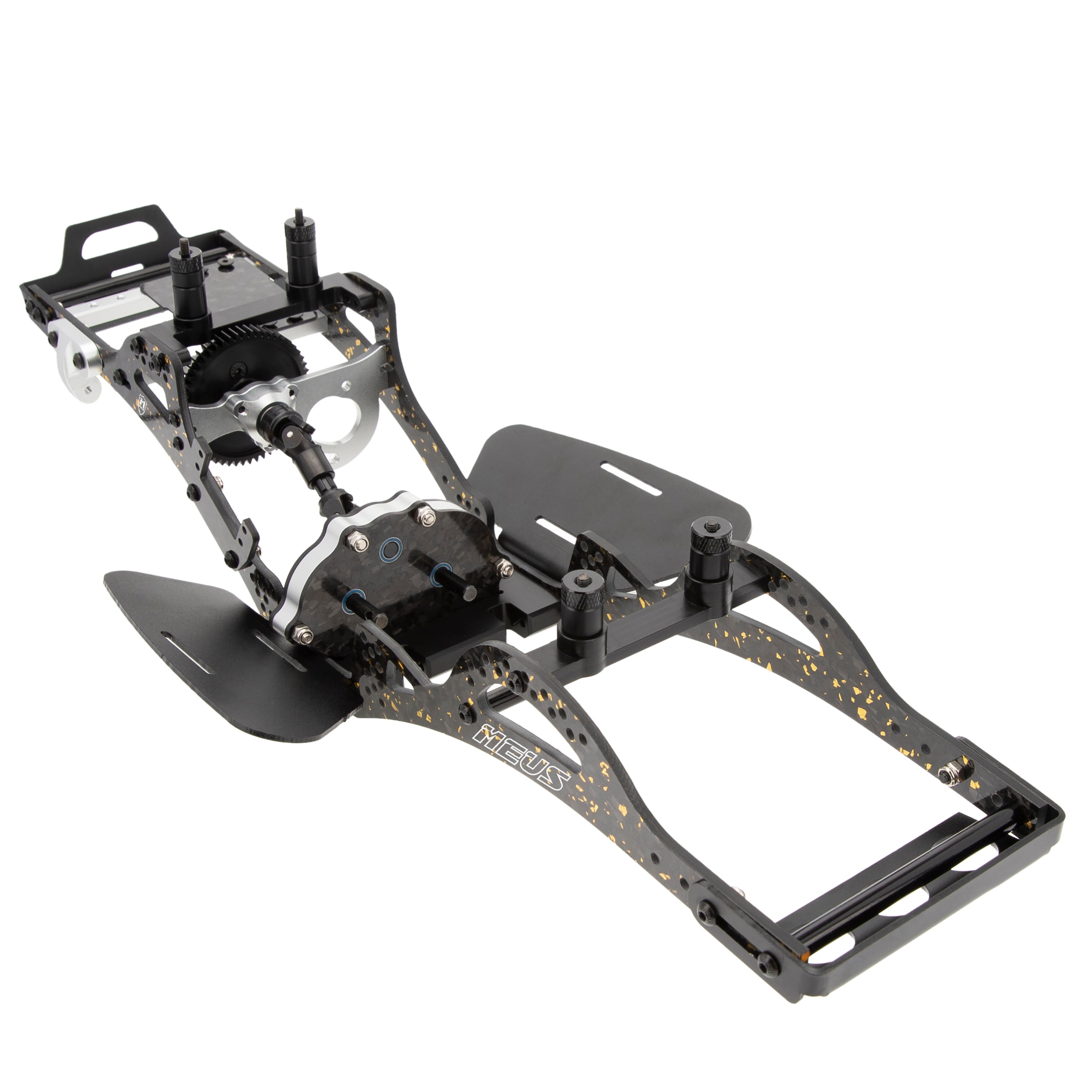 MEUS Racing RC LCG-GOLD RUSH V1 Carbon Fiber Chassis Frame DIY Kit Gea