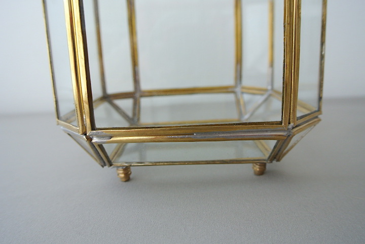 モロッコキャンドルランタン｜シンプル・中サイズ（真鍮製）