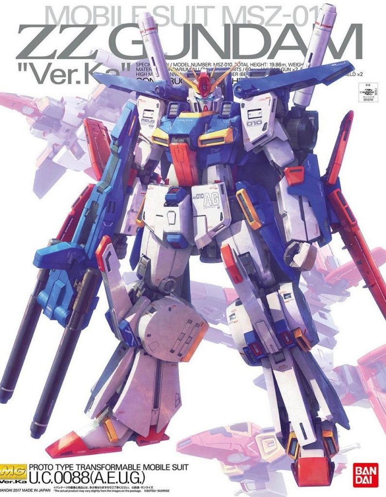 MG 1/100 ダブルゼータガンダムVer.Ka」入荷 | メディオ!情報