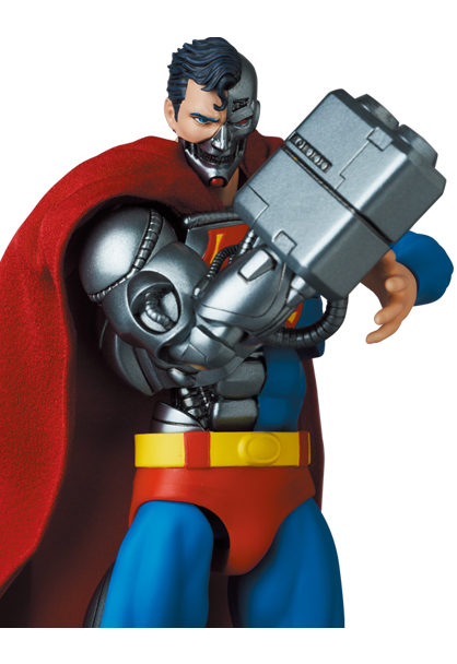 MEDICOM TOY - MAFEX CYBORG SUPERMAN(RETURN OF SUPERMAN)