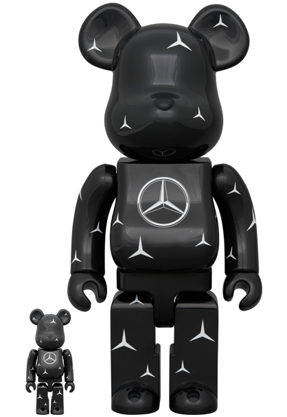 MEDICOM TOY - BE@RBRICK Mercedes-Benz 100％ & 400％
