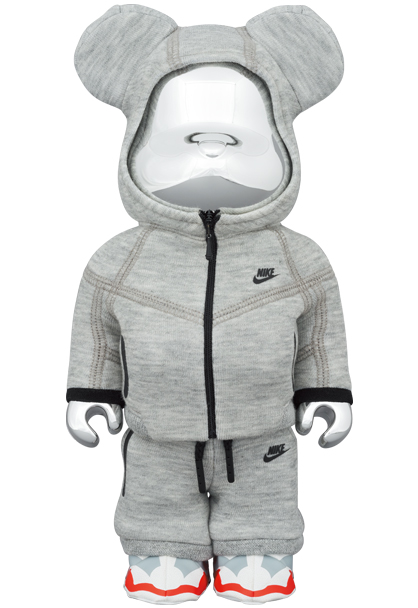 MEDICOM TOY - BE@RBRICK NIKE TECH FLEECE N98 100％ & 400％
