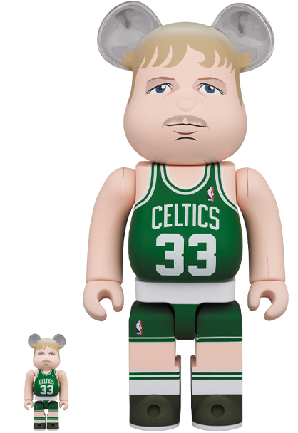 MEDICOM TOY - BE@RBRICK Larry Bird(Boston Celtics) 100％ & 400％