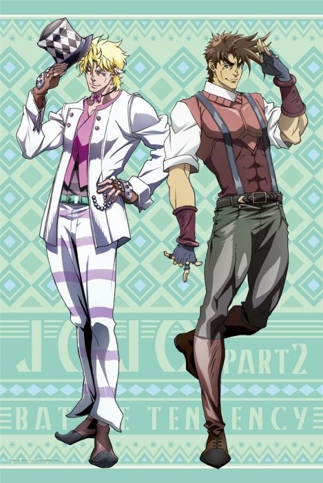 TVアニメ「ジョジョの奇妙な冒険(第2部)」 B2タペストリー「ジョセフ