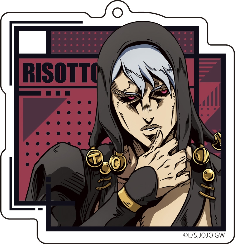 TVアニメ「ジョジョの奇妙な冒険 黄金の風」アクリルキーホルダー