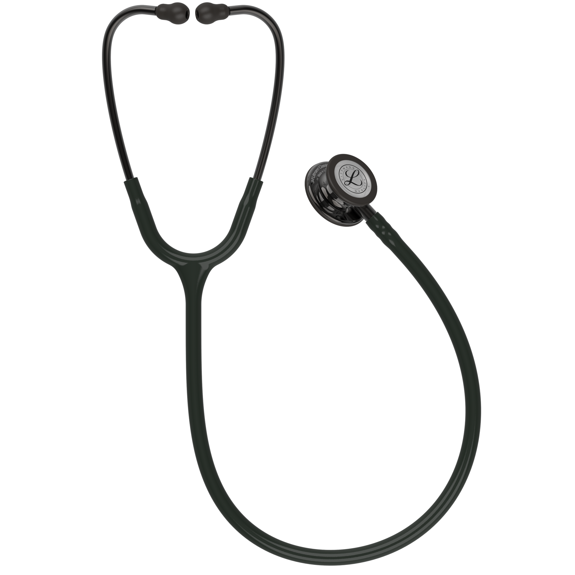 Littmann Classic III Monitoring Stethoscope: Black and Smoke 5811