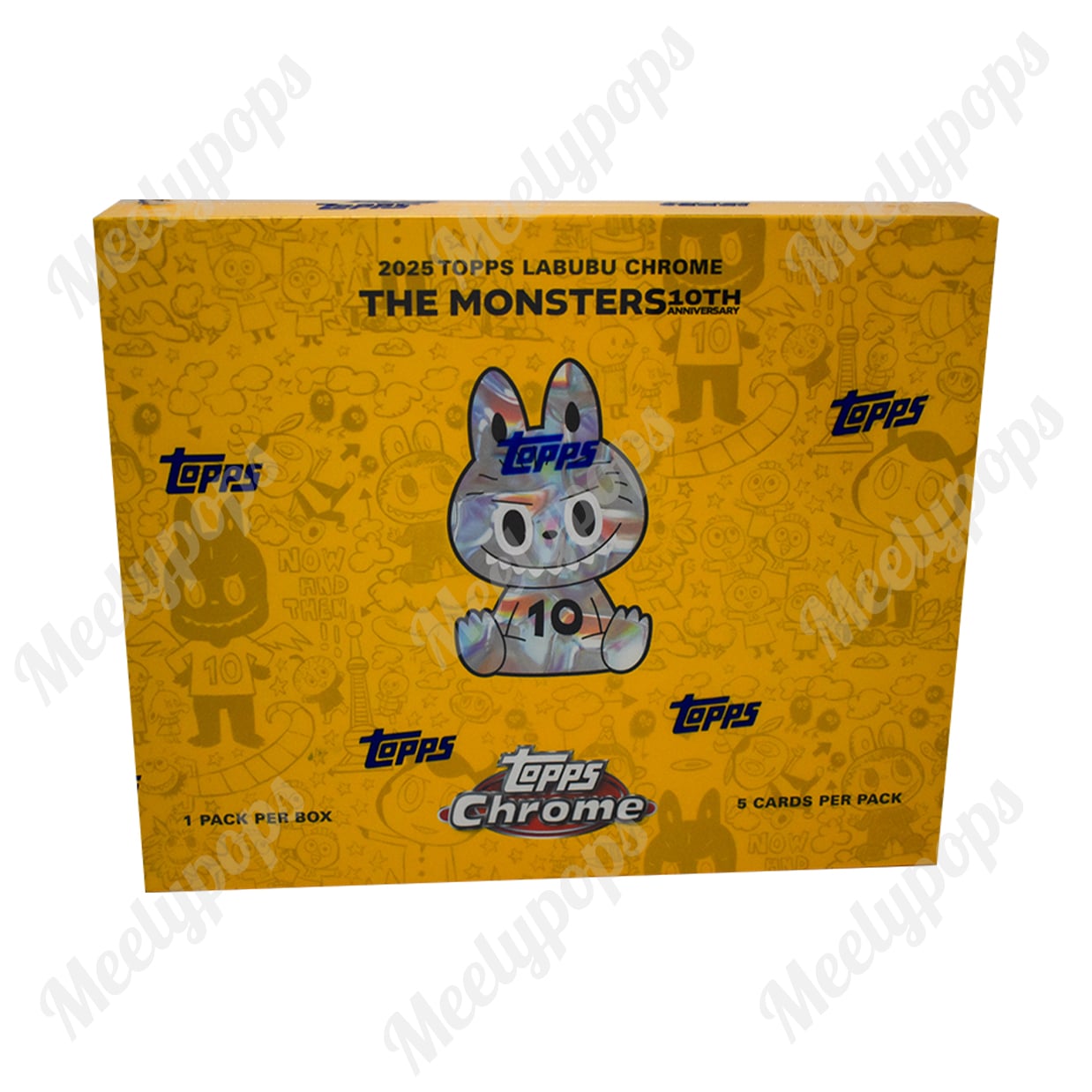 2025 Topps Chrome Labubu Hobby Box – Meelypops Shop