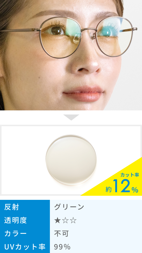 ブルーライト対策レンズ｜レンズ｜眼鏡市場（メガネ・めがね）