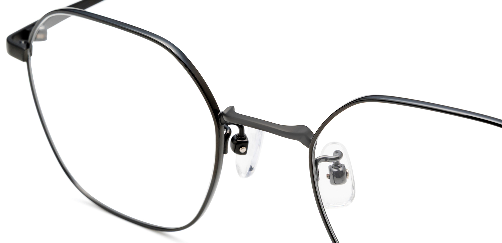 ANU AN-48B QRO(51 ﾌﾞﾗｯｸ): メガネフレーム｜眼鏡市場【公式】(メガネ