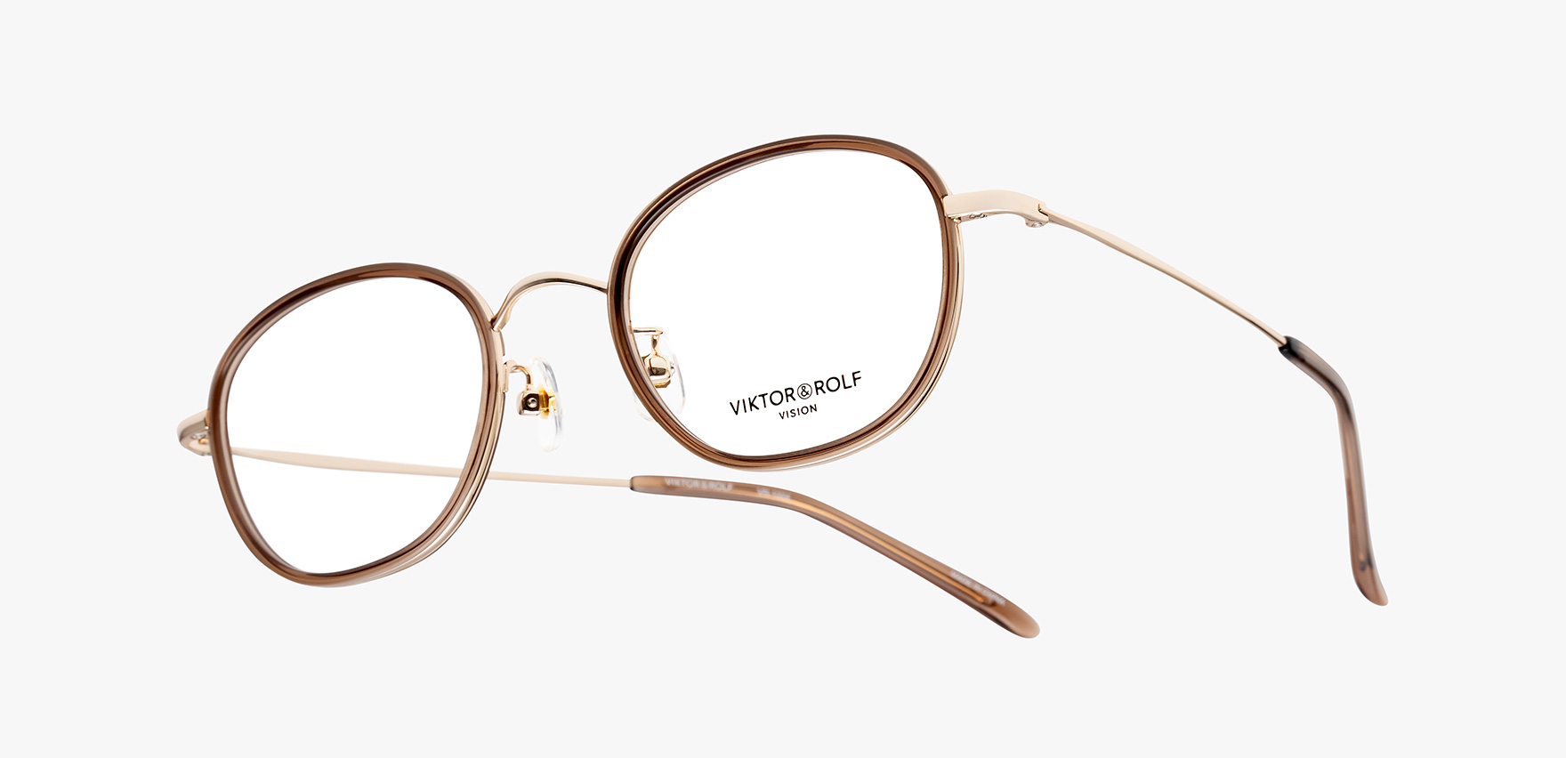 VIKTOR&ROLF VR-1004(48 ｸﾘｱﾌﾞﾗｳﾝ): メガネフレーム｜眼鏡市場【公式