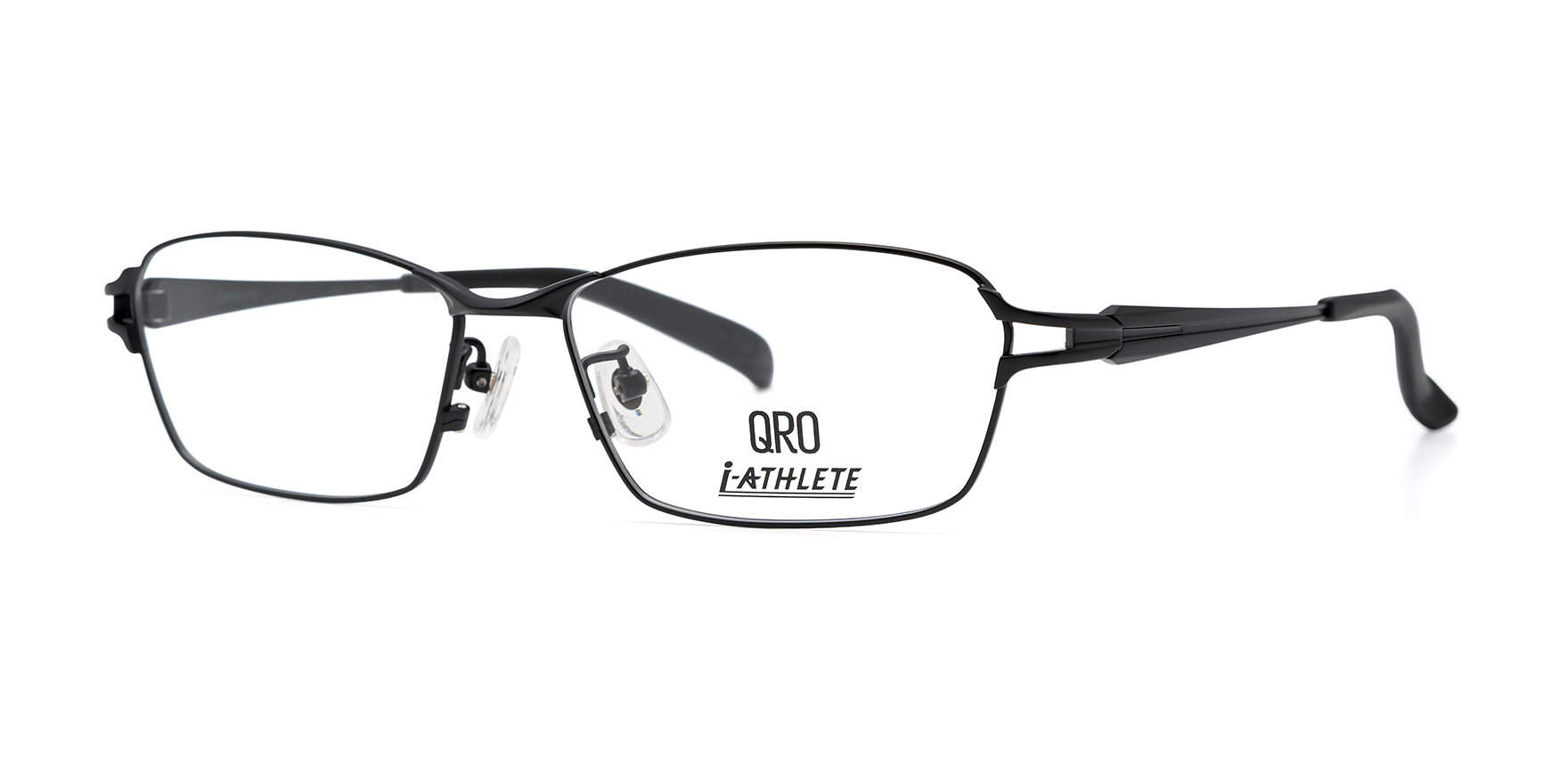 I-ATHLETE IA-478B QRO(55 ﾌﾞﾗｯｸﾏｯﾄ): メガネフレーム｜眼鏡市場【公式