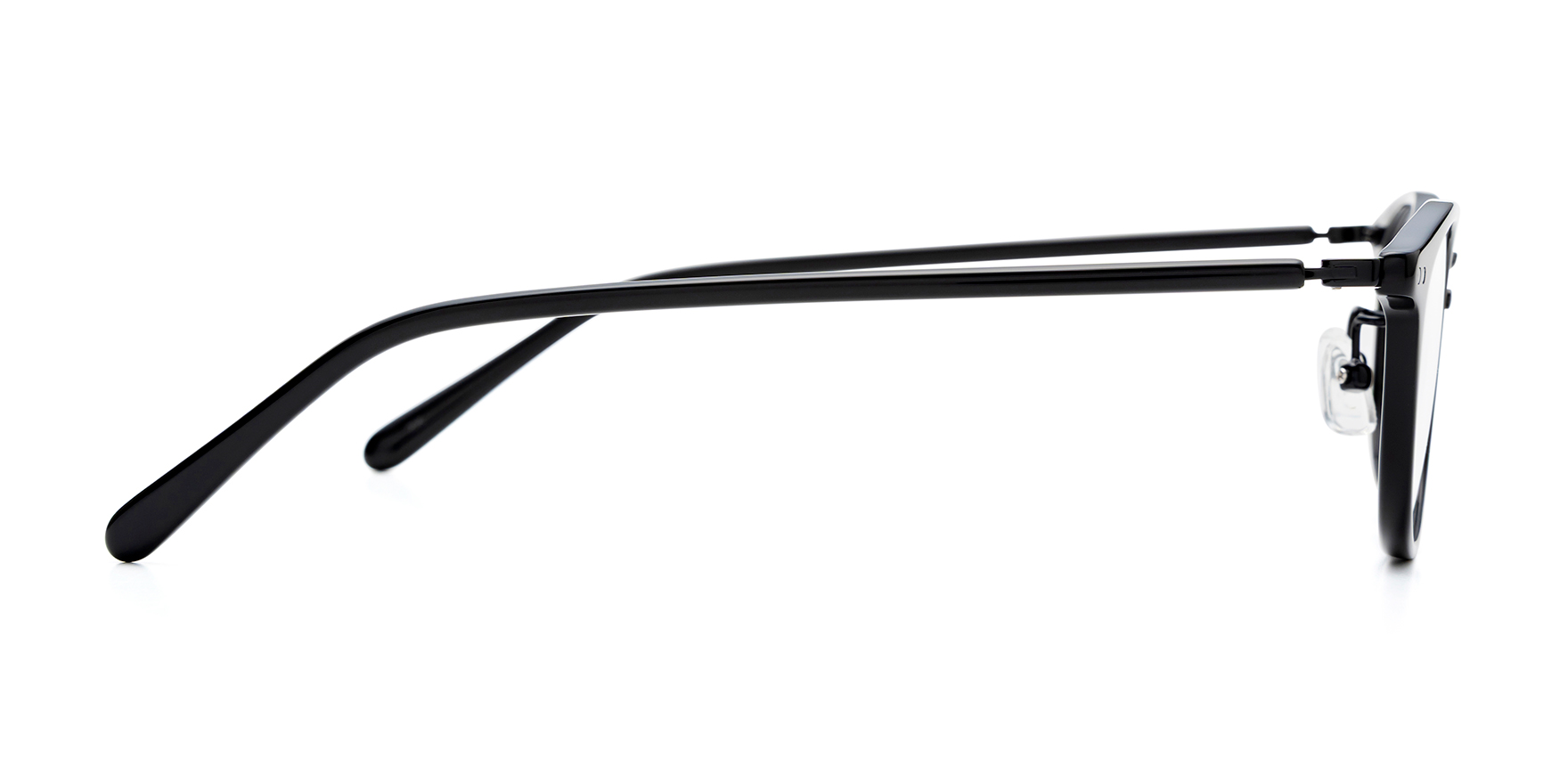 ANU AN-21B QRO(49 ﾌﾞﾗｯｸ): メガネフレーム｜眼鏡市場【公式】(メガネ