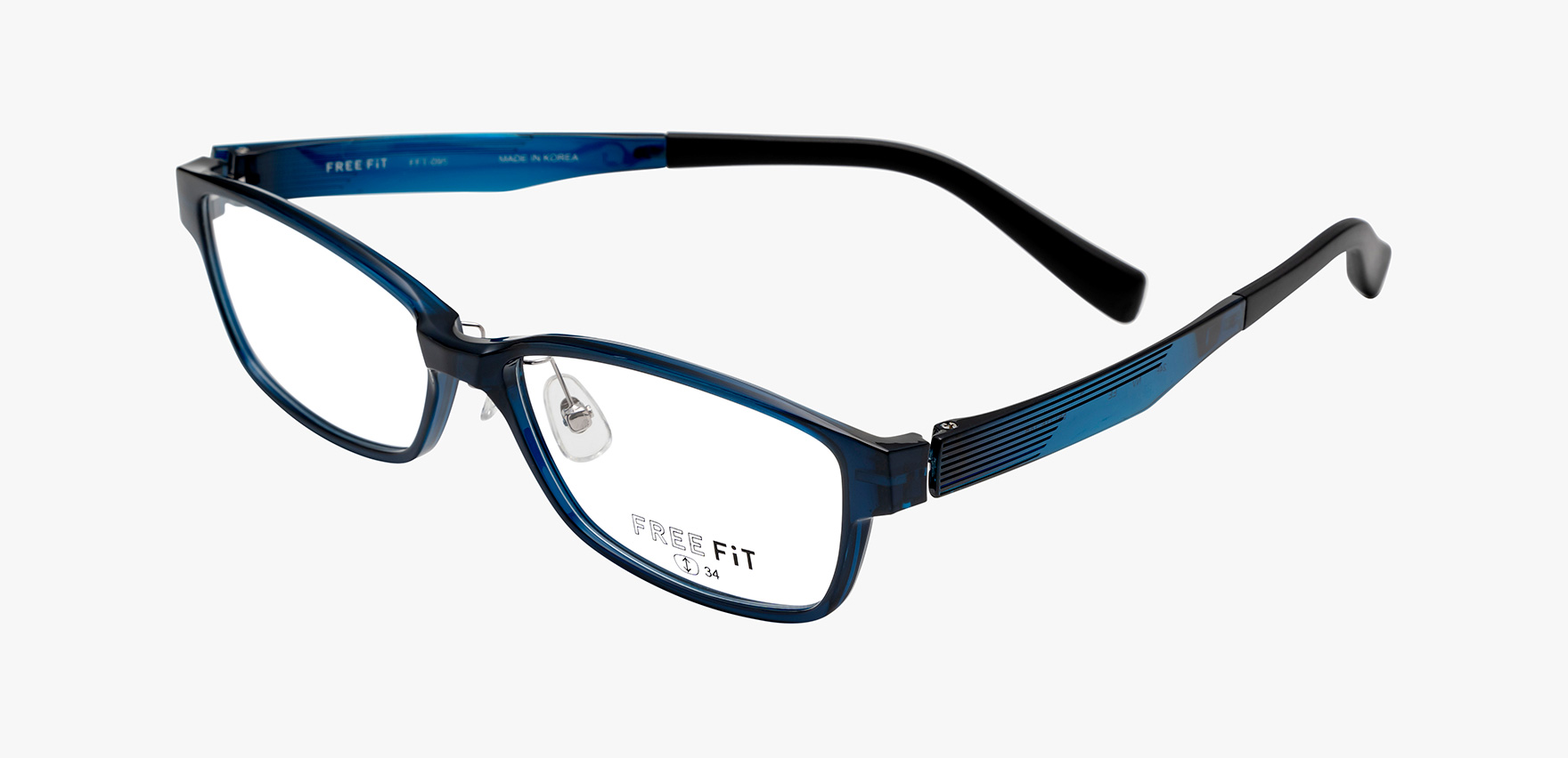FREE FIT FFT-095(56 ﾈｲﾋﾞｰ): メガネフレーム｜眼鏡市場【公式