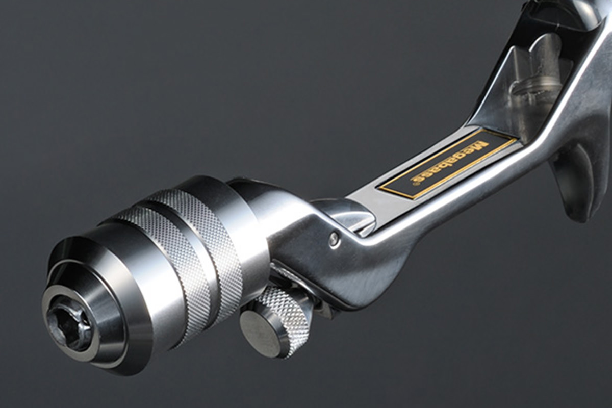 Vintage Silver & Teak Wood Grip | Megabass-メガバス