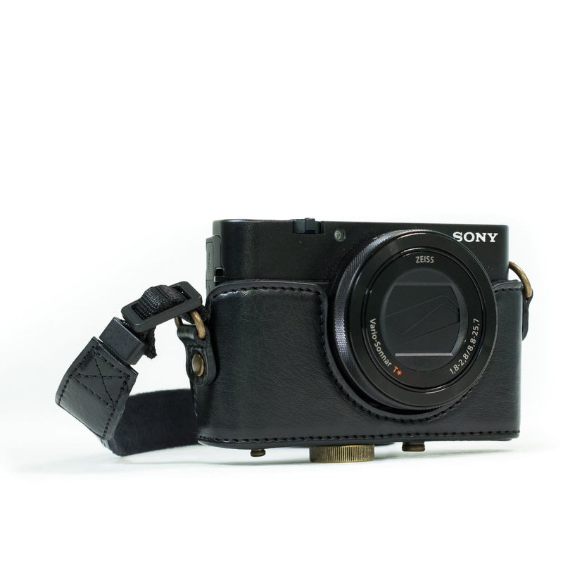 MegaGear Sony Cyber-shot DSC-WX500 Ever Ready Leather Camera Case