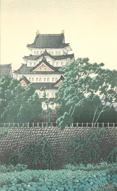 浮世絵の風景：名古屋城／名古屋刀剣博物館・名古屋刀剣ワールド