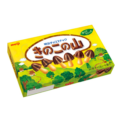 きのこの山 74g | チョコレート | 株式会社 明治 - Meiji Co., Ltd.