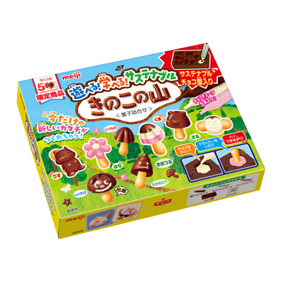 遊べる！学べる！サステナブルきのこの山 36g | チョコレート | 株式