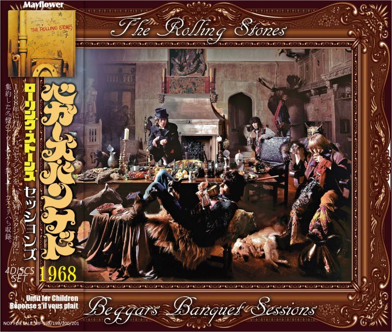 THE ROLLING STONES BEGGARS BANQUET SESSIONS 4CD - Mellow-Yellow