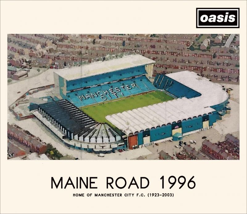 OASIS 1996 MAINE ROAD 4CD+2DVD with TOUR PROGRAM - Mellow-Yellow