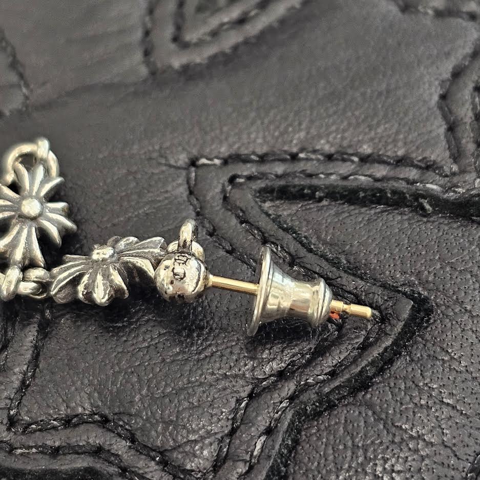 CHROME HEARTS Tiny E CH Plus 3 Drop Earring クロムハーツ タイニーE