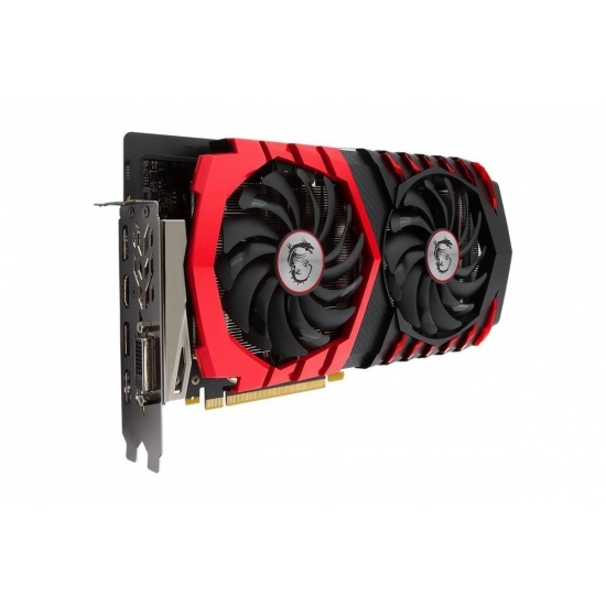 MSI GeForce GTX 1060 GAMING X 3GB GDDR5 Graphics Card - Black, Red