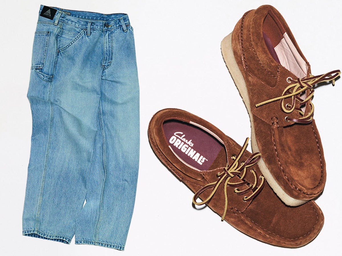 リーバイス® シルバータブ待望のバギーデニム、ひと味違うクラークス