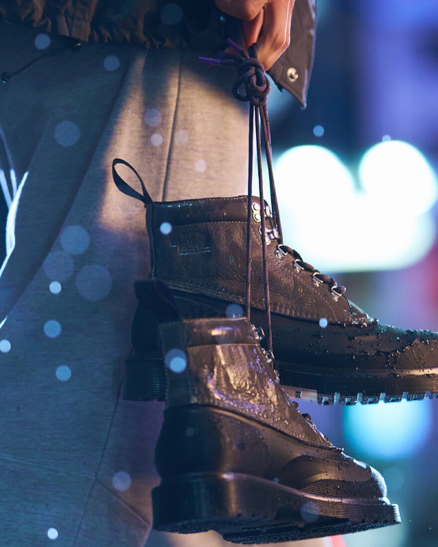 ドクターマーチン」のマウンテンブーツ!? 「ザ・ノース・フェイス