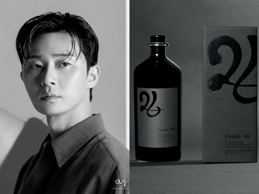 パク・ソジュンがクリエイターとして携わったウイスキー「26」 が1万本