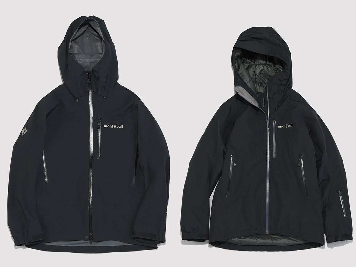 新作レビュー！「モンベル」の黒いシェルジャケット2着を徹底比較
