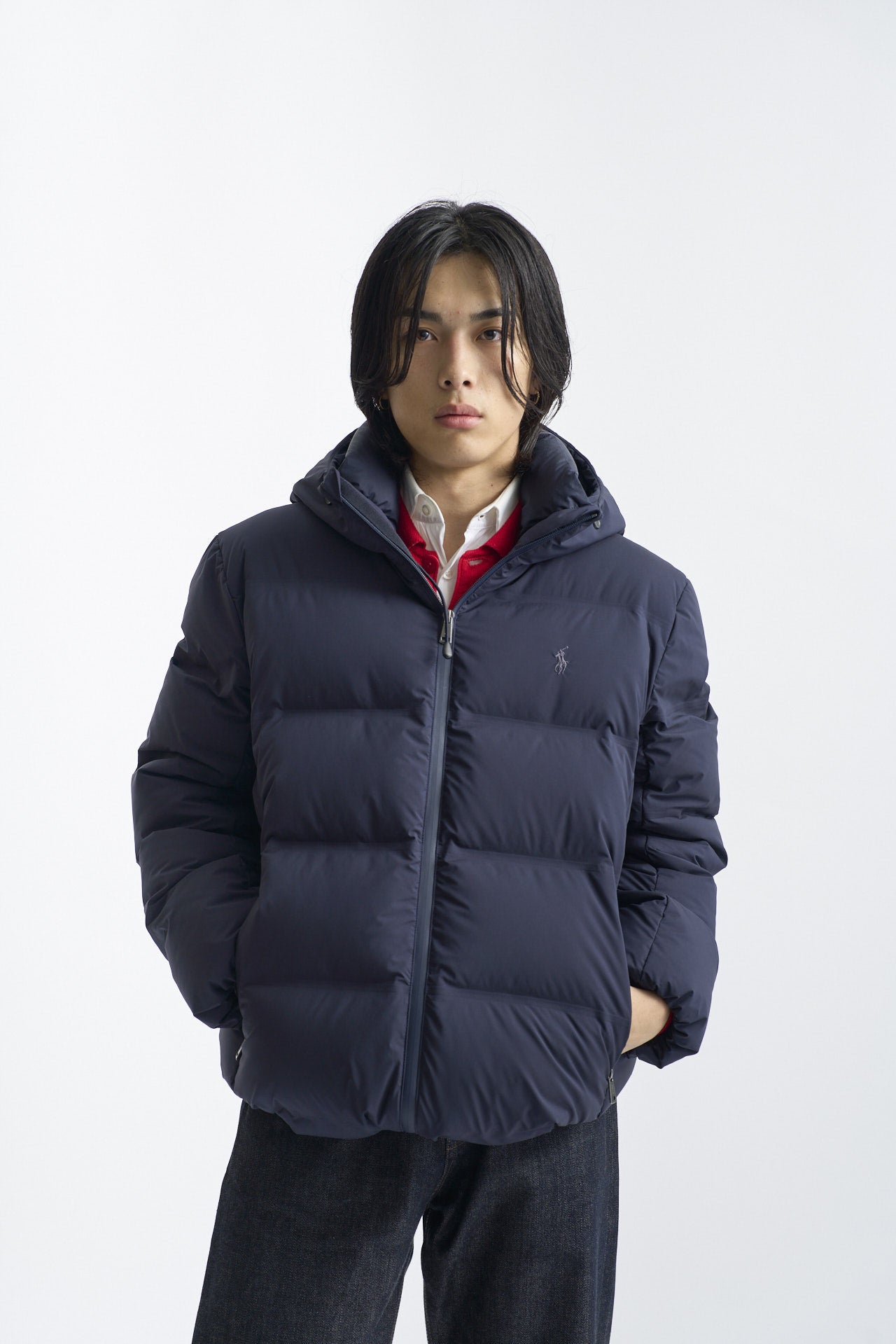 ポロ ラルフ ローレン、モンベル…「大人ネイビー」なダウンの正解