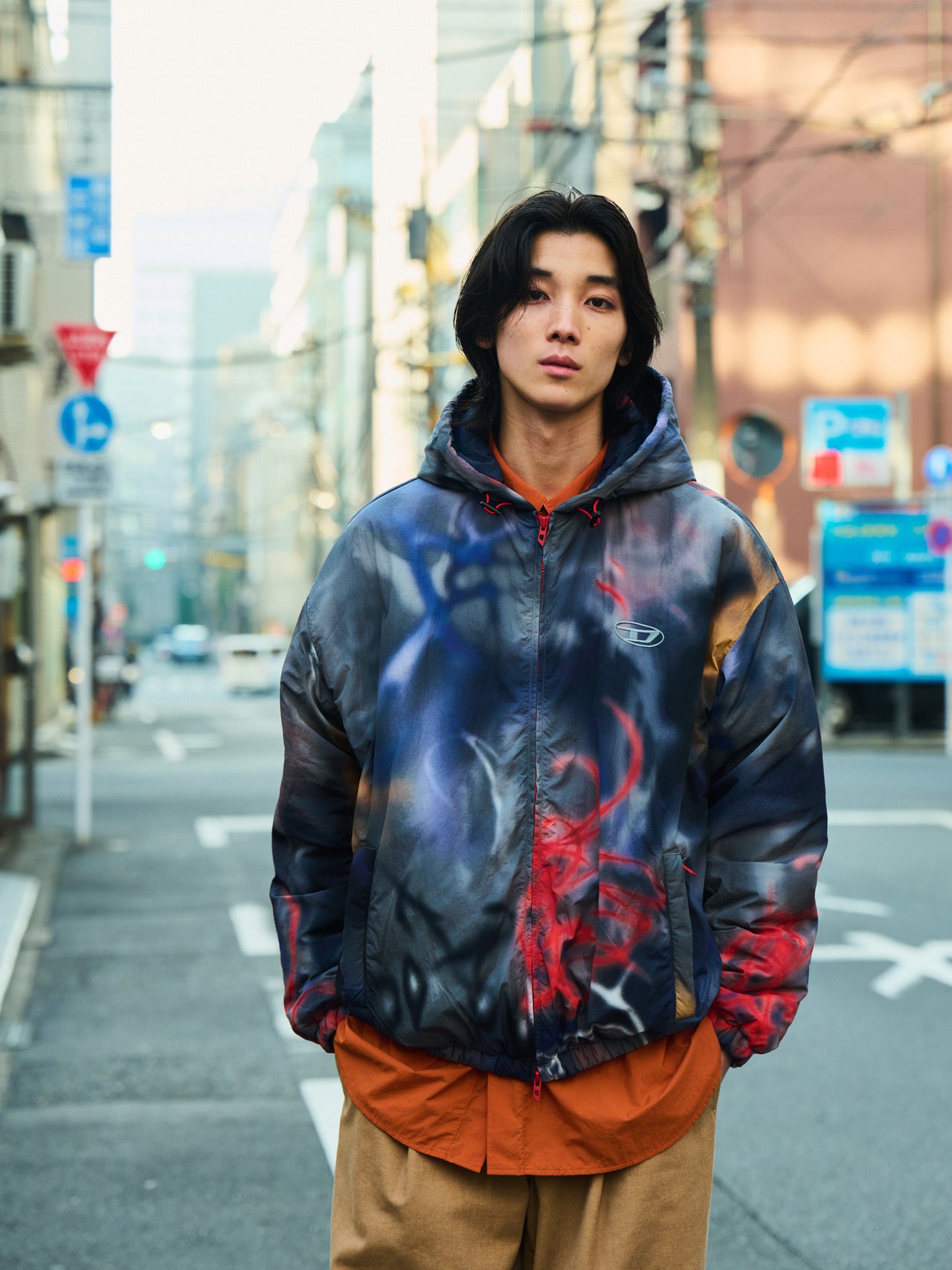 抽選で当たる！】「ディーゼル」のパッファージャケット〈サイズ46・48